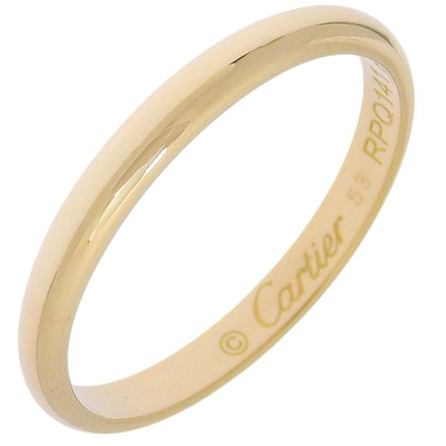 CARTIER カルティエ 1895 クラシックウエディング K18イエローゴールド 