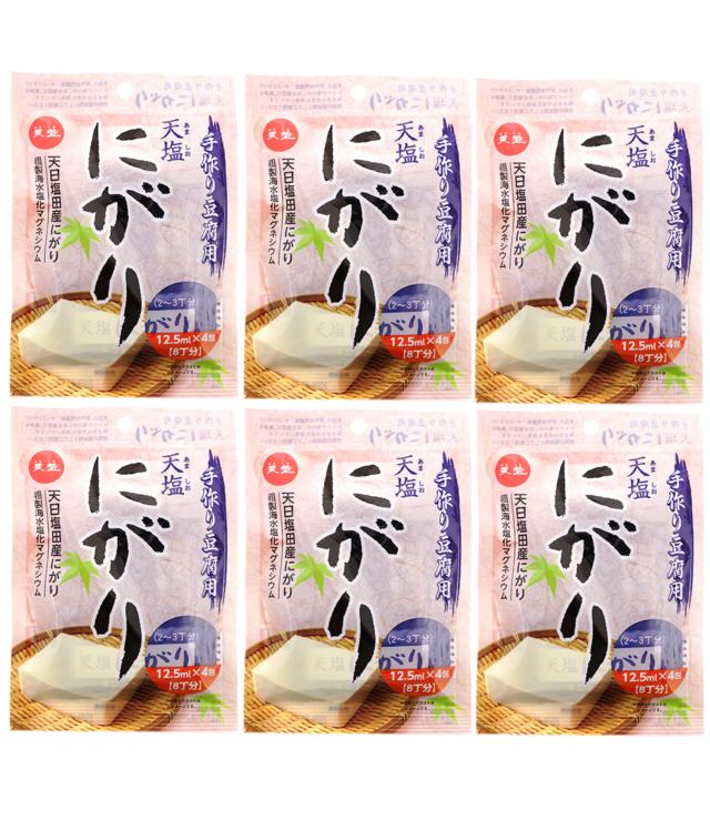 天塩 にがり 手作り豆腐用 12.5ml×4包(8丁分) ×6袋セット 送料無料の通販はau PAY マーケット - WorldNEXT ...
