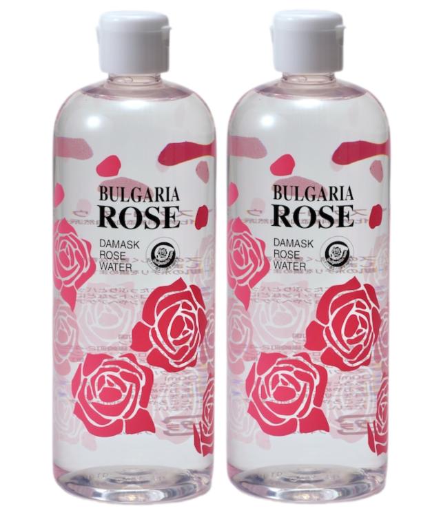 【正規販売店】 ダマスク ローズ ウォーター 500ml×2本セット 大容量 ブルガリアローズジャパン 送料無料
