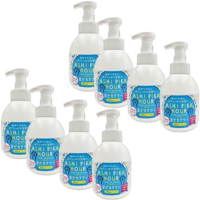 バイオトロール 足ピカアワー for pets 500ml×8本セット 泡状除菌剤 ペット用品 アルコール不使用 イギリス製 Byotrol 送料無料の通販は