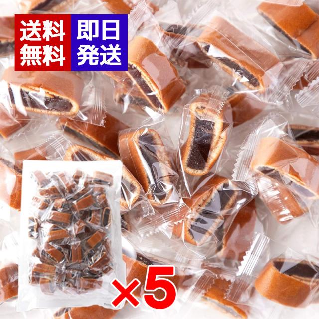 ようかん巻き 500g 5袋セット 食感が絶妙 薄皮で羊羹を巻いた和の絶品スイーツ お菓子 和菓子の通販は 5,627円