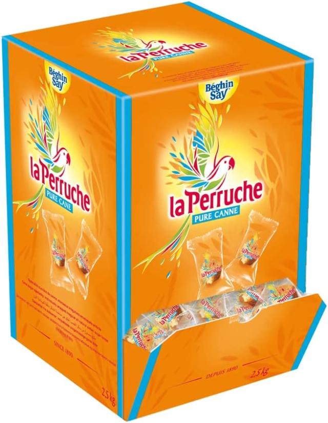 ペルーシュ ブラウン シュガー 2.5kg コーヒーシュガー 角砂糖 La Perruche