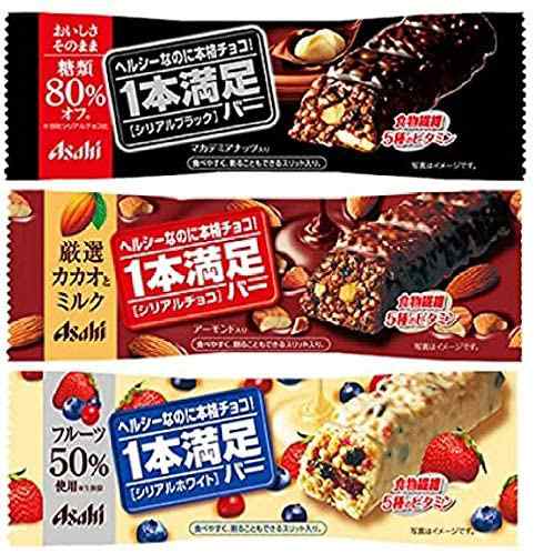 アサヒグループ食品 1本満足バー 27本セット（シリアルブラック糖80