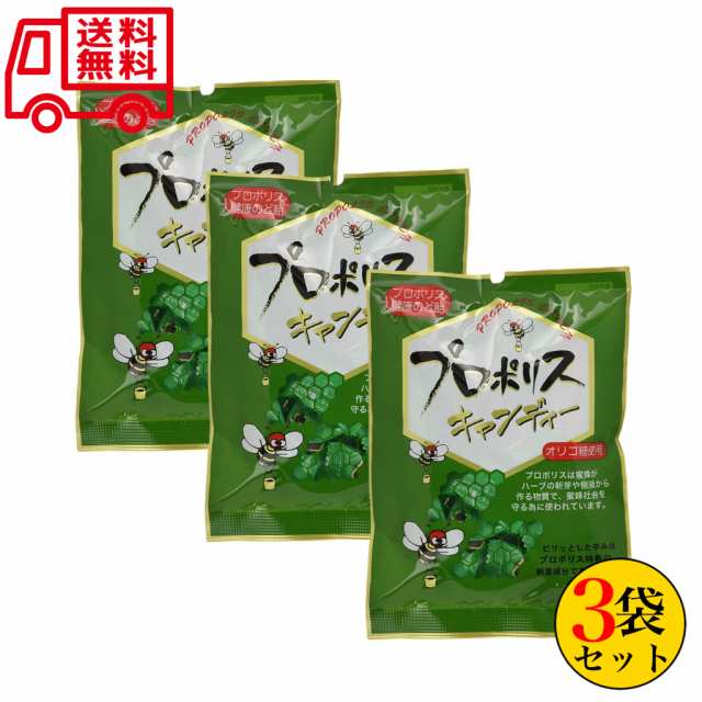 森川健康堂 プロポリス キャンディー 100g×3袋セット 健康 のど飴 送料