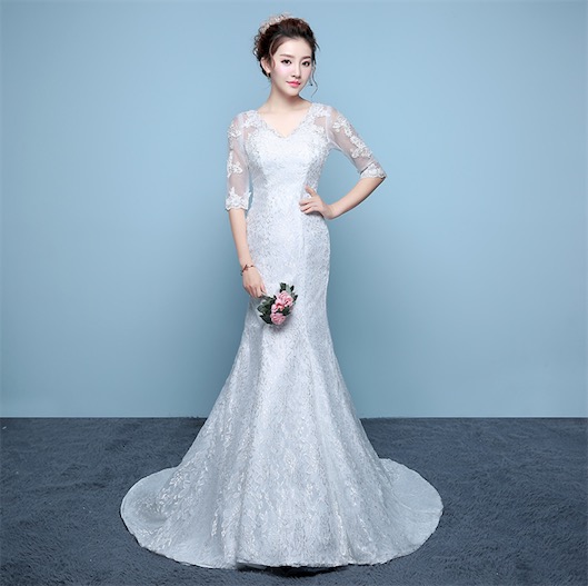 二枚送料無料 ウェディングドレス 背中空き姫系ドレス 復古風刺繍 マーメイド ミディアム袖 大きいサイズ 結婚式 披露宴 二次会 演出服の通販はau Pay マーケット ル ココン 二枚送料無料 ウェディングドレス 背中空き姫系ドレス 復古風刺繍 マーメイド ミディアム袖 大きいサイズ 結婚式 披露宴 二次会 演出服の通販はau Pay マーケット ル ココン