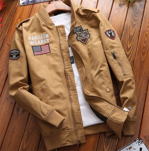 二枚送料無料 ミリタリージャケット メンズ ブルゾン ジャンパー スタジャン ジャケット ロゴ アウター カジュアル 春秋冬 お兄系の通販はau Pay マーケット ル ココン