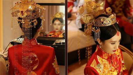 二枚送料無料 中国古代コスプレ髪飾り 漢服唐装用ヘアアクセサリー 結婚式舞台 写真撮影専用道具 フリンジかんざし 皇后 お姫様王冠の通販はau Pay マーケット ル ココン