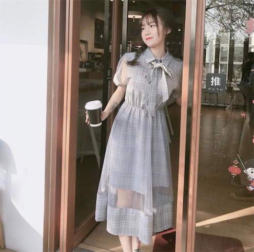 二枚送料無料 チュールワンピース 韓国風 森ガール系 シャツワンピース 中空デザイン チェック柄 マキシ丈 半袖 フェアリードレス 普段着の通販はau Pay マーケット ル ココン 二枚送料無料 チュールワンピース 韓国風 森ガール系 シャツワンピース 中空デザイン チェック柄 マキシ丈 半袖 フェアリードレス 普段着の通販はau Pay マーケット ル ココン