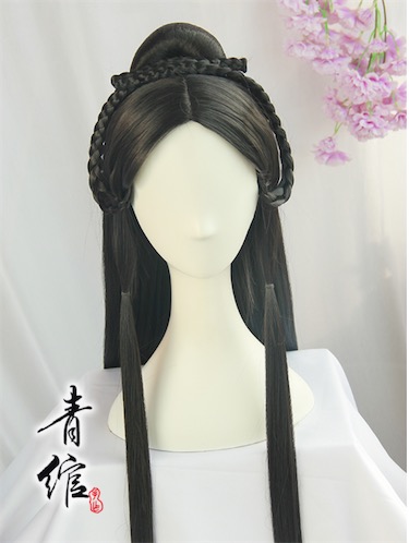 二枚送料無料 チャイナ風 中華古典古代髪スタイルかつら 中国風コスプレ用ウイッグ 土台髷まげ 舞台唐装漢服用ウイッグかつら 舞台グッズの通販はau Pay マーケット ル ココン