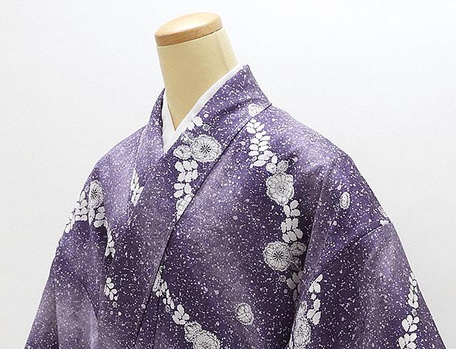 夏物  小紋 新品仕立済 正絹 夏物 辻が花模様 紋紗小紋 新品  仕立て上がり  着物 夏物 小紋 新品仕立済 正絹 夏物 辻が花模様 紋紗小紋 新品 仕立て