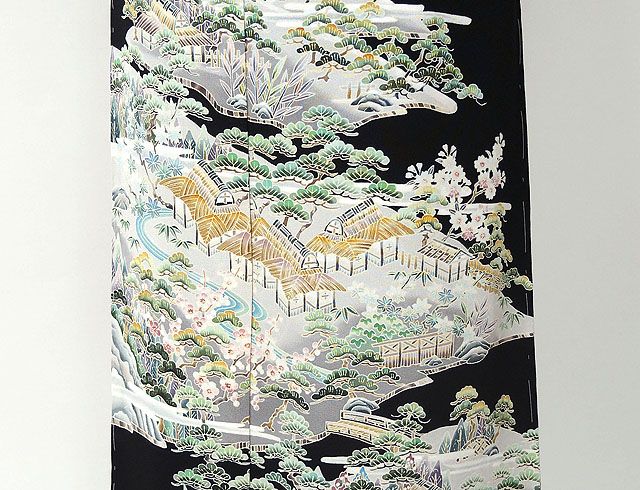 留袖 新品仕立付き 正絹 加賀友禅 多崎元人作 留袖 新品  未仕立  フルオーダー  誂え仕立て 留袖 新品仕立付き 正絹 加賀友禅 多崎元人作 留袖 新品 未仕立 フル