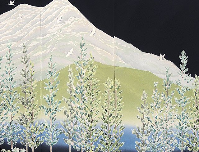 留袖 新品 仕立付き 正絹 加賀友禅 星野高志作 留袖 新品 未仕立の通販