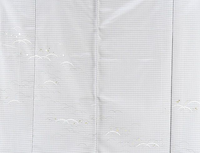 訪問着 新品仕立付き 正絹 [金彩友禅 和田光正作] 紬訪問着 新品 未