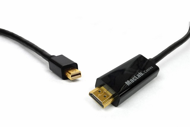 送料無料 MacLab. Thunderbolt HDMI 変換 ケーブル 1.8m ブラック Mini DisplayPort HDMI Mini  DP サンダーボルト ミニディスプレイポーの通販はau PAY マーケット - PC、スマホグッズのベストクリック！