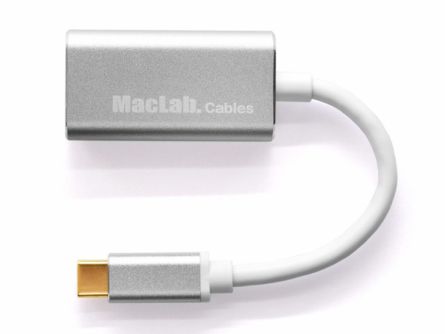 送料無料 MacLab. USB Type-C to HDMI 変換アダプタ Thunderbolt3 シルバー 変換ケーブル USB C |Lの通販はau  PAY マーケット - PC、スマホグッズのベストクリック！