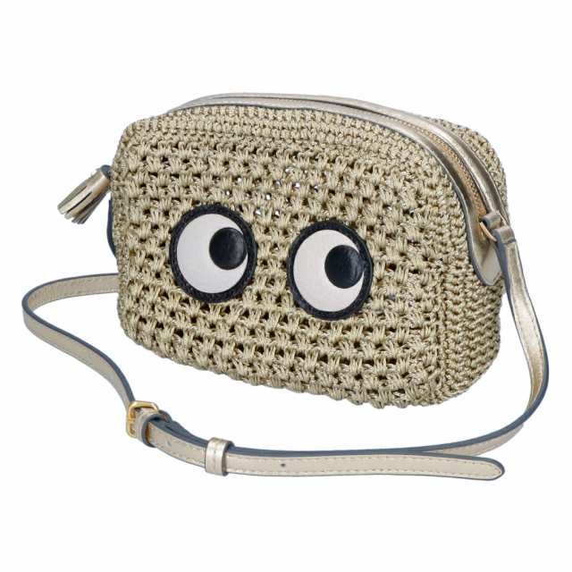 アニヤハインドマーチ ANYA HINDMARCH ショルダーバッグ EYES 176064 ゴールド系(GOLD) モールセンター バッグ・財布・ファッション小物 