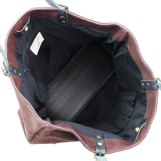 Butler Verner Sails スエード レザー ビッグサイズ トートバッグ