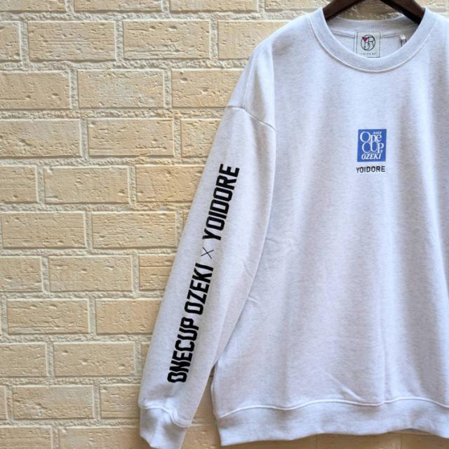 YOIDORE One CUP OZEKI 大関 コラボ クルーネック スウェット カップ酒