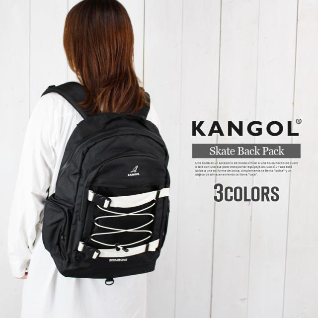 カンゴール ブランド ロゴ 刺繍 リュック ドローコード スケーター スケートリュック KANGOL リュックサック 部活 合宿 プレゼント 36200