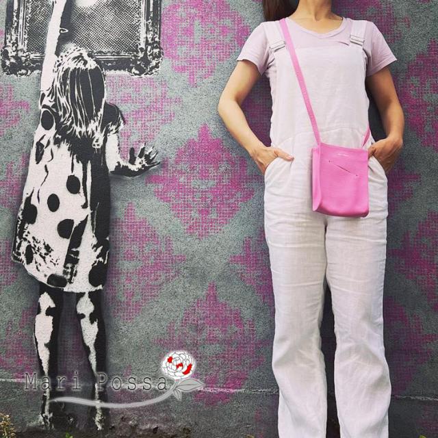 mari possa マリーポッサ 日本製 ショルダーバッグ 国産 牛革 本革