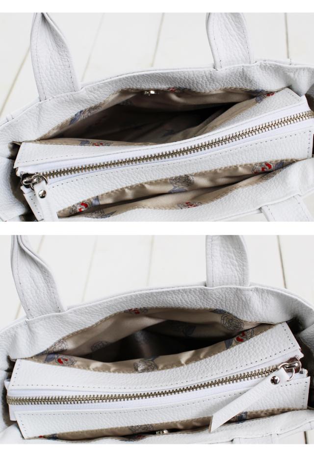 mari possa 日本製 天然皮革 レザー 2WAY トートバッグ Sサイズ