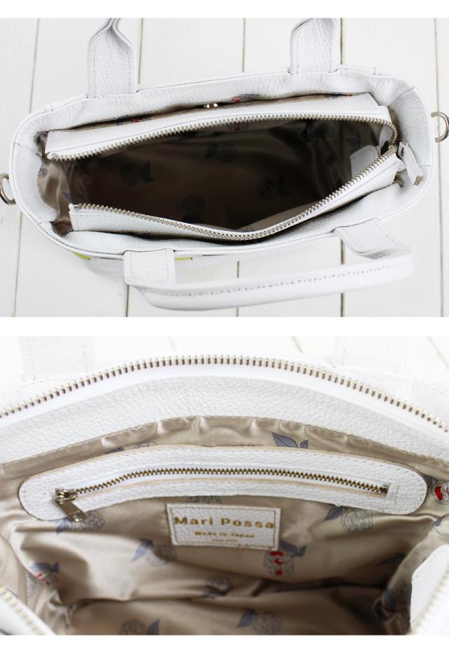 mari possa マリーポッサ PEONY ピオニー 日本製 天然皮革 レザー 2WAY