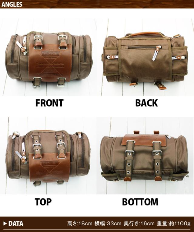 ボディバッグ 4way バッグ リュック ヒップバッグ ウエストポーチ