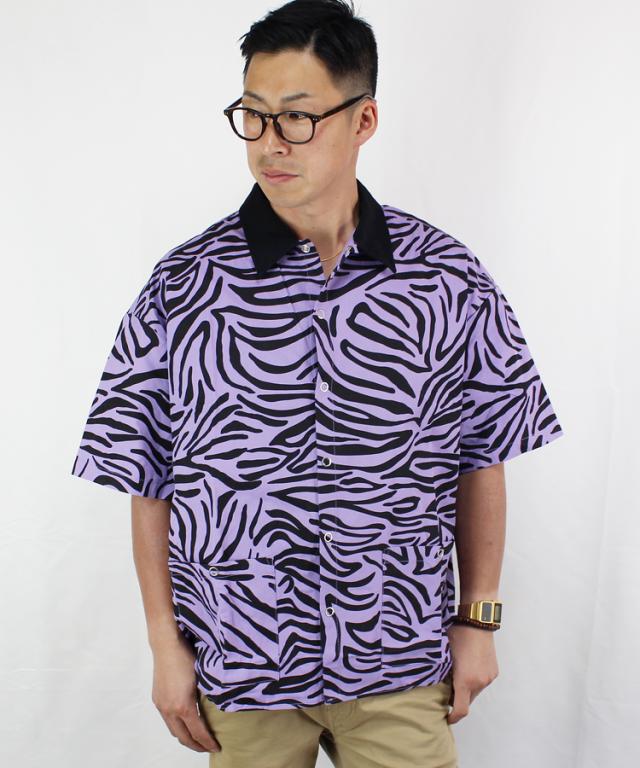 RNA SWEAT アニマル 総柄 半袖シャツ SITRY（シトリー） シャツ Silk Touch Animal Print Shirt/接触冷感
