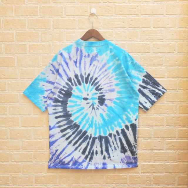 ガルフィー オーバーサイズ 半袖 Tシャツ GALFY タイダイ染め 犬中毒