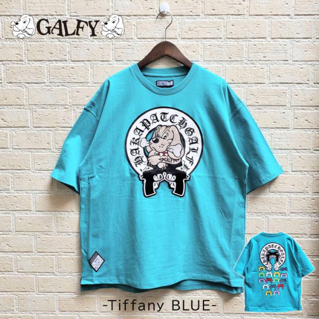 GALFY チャカパッチ Tシャツ2 半袖 Tシャツ ガルフィー オーバーサイズ Tee リラックスサイジング Tシャツ 半袖Tシャツ 中型犬 L 大型犬 XL 152083_7