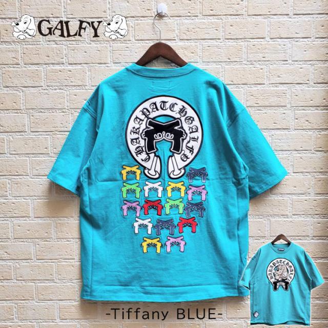 GALFY チャカパッチ Tシャツ2 半袖 Tシャツ ガルフィー オーバーサイズ Tee リラックスサイジング Tシャツ 半袖Tシャツ 中型犬 L 大型犬 XL 152083_8