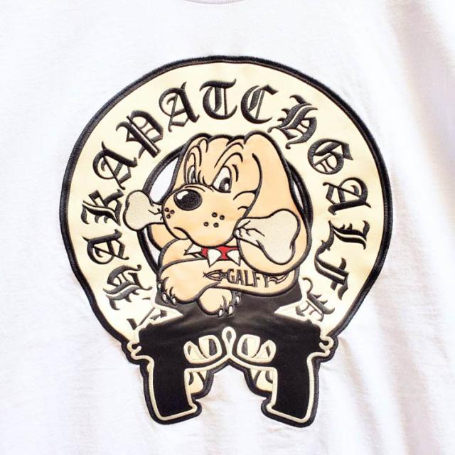 GALFY チャカパッチ Tシャツ2 半袖 Tシャツ ガルフィー オーバーサイズ Tee リラックスサイジング Tシャツ 半袖Tシャツ 中型犬 L 大型犬 XL 152083_9