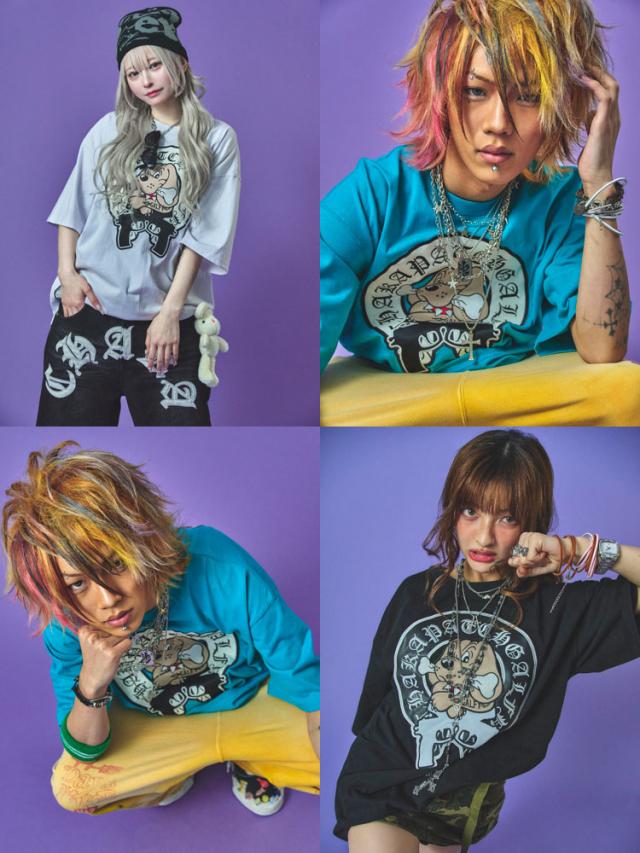 GALFY チャカパッチ Tシャツ2 半袖 Tシャツ ガルフィー オーバーサイズ Tee リラックスサイジング Tシャツ 半袖Tシャツ 中型犬 L 大型犬 XL 152083_17