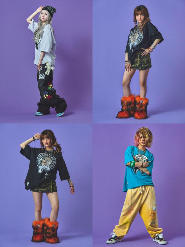 GALFY チャカパッチ Tシャツ2 半袖 Tシャツ ガルフィー オーバーサイズ Tee リラックスサイジング Tシャツ 半袖Tシャツ 中型犬 L 大型犬 XL 152083_18
