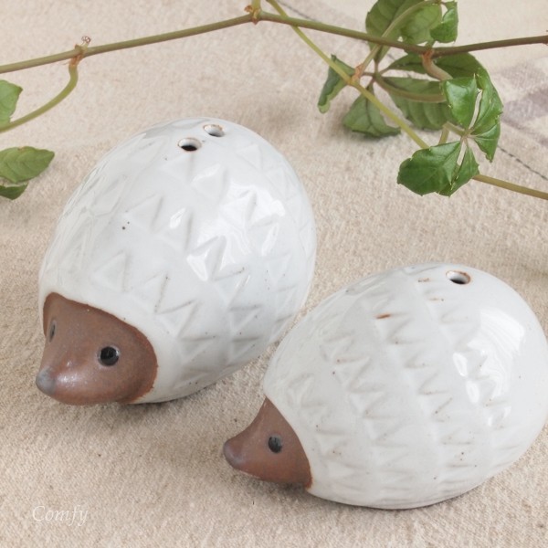 調味料入れセット おしゃれ ハリネズミポット ソルト ペッパーの通販はau Pay マーケット 雑貨屋カンフィ