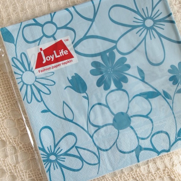 キッチン雑貨 サンドイッチ ナプキン ペーパーナプキン ブルーフラワーの通販はau Pay マーケット 雑貨屋カンフィ