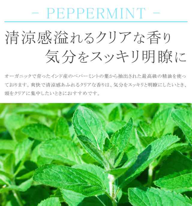 ペパーミント 10ml 精油 エッセンシャルオイル アロマオイル 薄荷