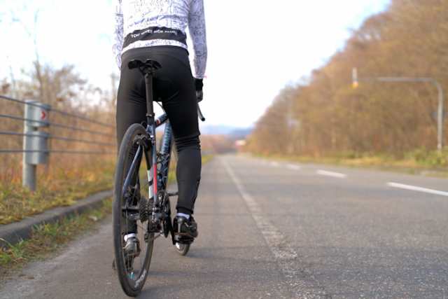 サイクルジャージ 裏起毛 自転車 ロードバイク - ウエア