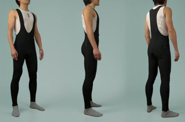 ビブタイツ『ベリッシモ -5℃ ディープウィンタービブタイツ』防風パネル 裏起毛 防寒 冬 パッド付 ロングライド 吸湿速乾性素材 反射 ビブパンツ サイクルウェア サイクルジャージ ロードバイク MTB サイクリング