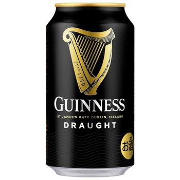 ドラフト ギネス ビール 缶 330ml 24本入り 1ケース 送料無料 北海道 沖縄は送料1000円 クール便は700円加算の通販は