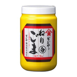 かどや ねりごま 白 1kg 1ケース 12入り 調味料 送料無料 北海道 沖縄は送料1000円を加算の通販は