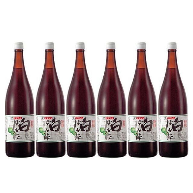 ヤマシン 特選 白ぽん酢 1.8L 1ケース 6本入り 日本酒 送料無料 北海道 沖縄は送料1000円の通販は 19,800円