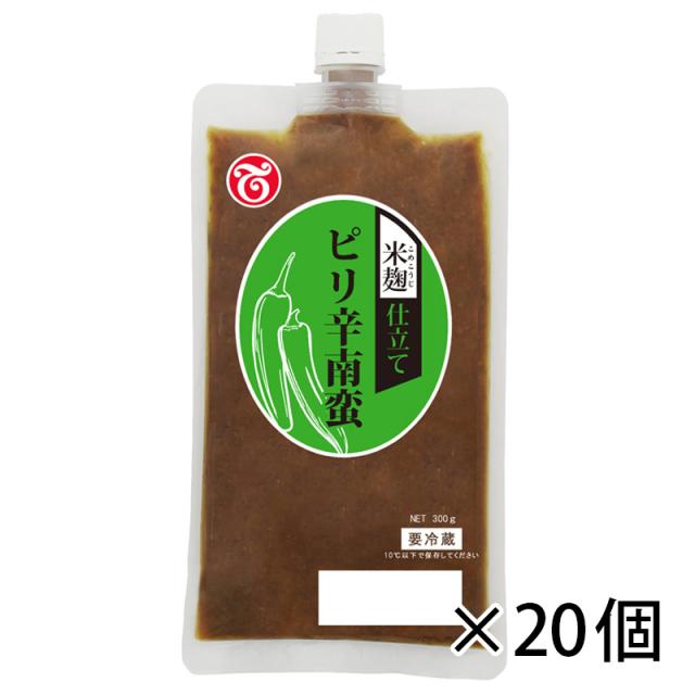 要冷蔵 テーオー TO 米麹仕立てピリ辛南蛮 味噌 300g 1ケース 20個