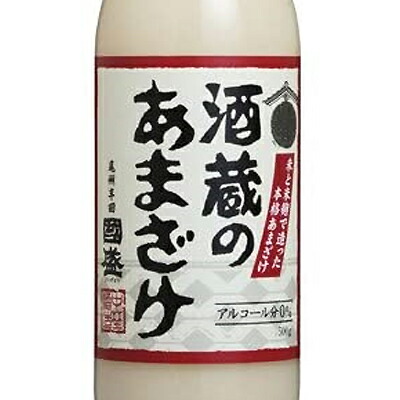 国盛 酒蔵のあまざけ 瓶 500g 12本 2ケース 計24本 送料無料 北海道 沖縄は 代引不可 同梱不可 日時指定不可_7