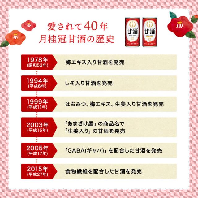 月桂冠のあま酒 缶 生姜なし 190g 30本入り 4ケース 計120本 送料無料 北海道 沖縄は 代引不可 同梱不可 日時指定不可_9