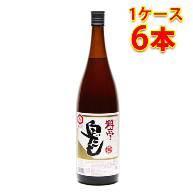 七福 料亭白だし 1.8L 1800ml 6本入り 1ケース 食品 調味料 送料無料 北海道 沖縄は送料1000円 代引不可 同梱不可 日時指定不可