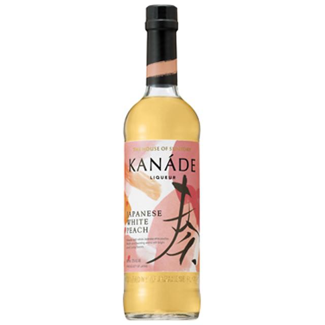 サントリー リキュール 奏 Kanade 白桃 700ml 12本入り 1ケース ケース売り まとめ売り 業務用 送料無料 北海道 沖縄は送料1000円 クール便は800円加算