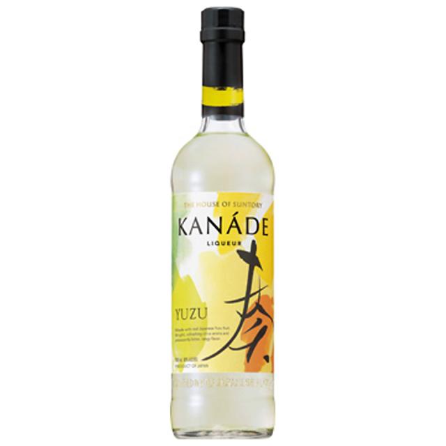 サントリー リキュール 奏 Kanade 柚子 700ml 6本入り 1ケース 送料無料 北海道 沖縄は クール便は加算