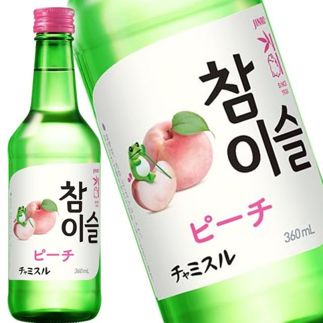JINRO チャミスル ピーチ 360ml 1ケース 20本入り リキュール 送料無料