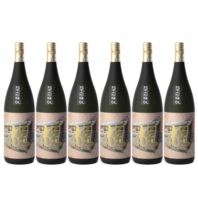 百春 純米大吟醸酒 うだつ 1.8L 1800ml 1ケース 6本入り 日本酒 清酒 送料無料 北海道 沖縄は加算 クール便は加算 ダンボ